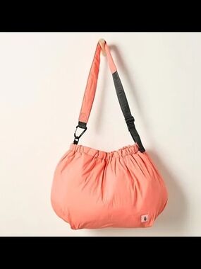 Free People Rest Day Carryall Bag Color Flame/ Coral/ 🔥
